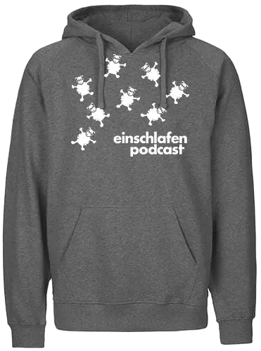 Schwebende Schafe - Einschlafen, Einschlafen PoComicast - Fairtrade Hoodie