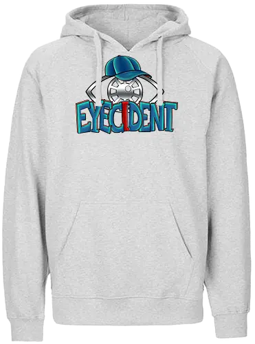 Eyecident - Kappenlogo - eyecident, merchendise, twitch, @eyecident - Fairtrade Hoodie
