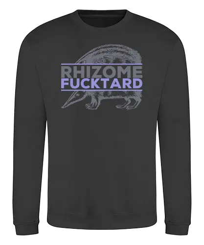 Rhizome Fucktard - zufallsshirt - Sweatshirt