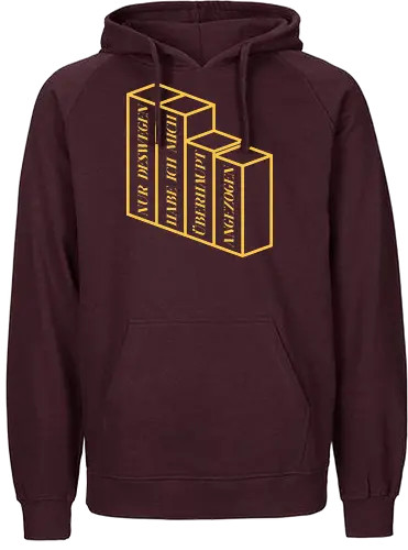 Nur deswegen habe ich mich überhaupt angezogen - Fairtrade Hoodie