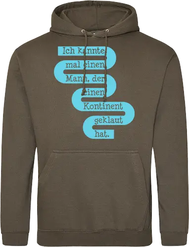 Ich kannte mal einen Mann, der einen Kontinent geklaut hat