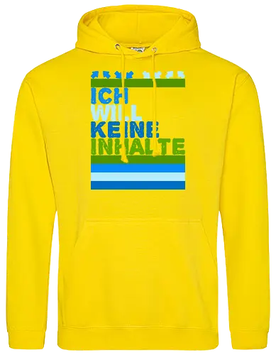 Ich will keine Inhalte