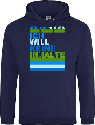 Ich will keine Inhalte