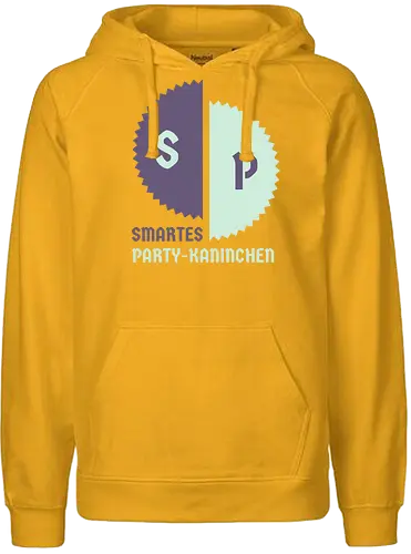 Smartes Party-Kaninchen - Fairtrade Hoodie