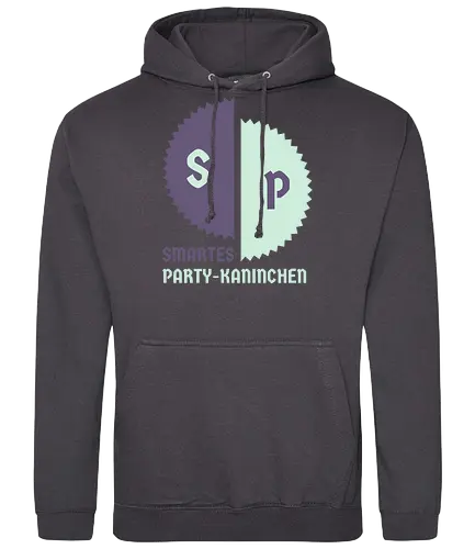 Smartes Party-Kaninchen - Standard Hoodie