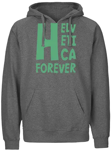 Helvetica Forever - Fairtrade Hoodie