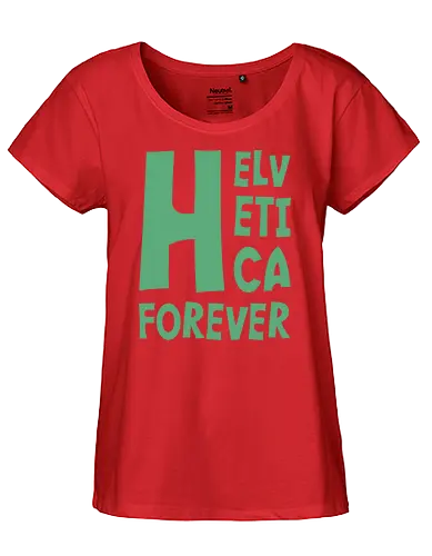 Helvetica Forever - Fairtrade Girl Shirt