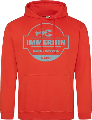 Immerhin denke ich viel nach