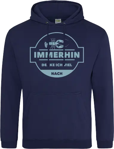 Immerhin denke ich viel nach