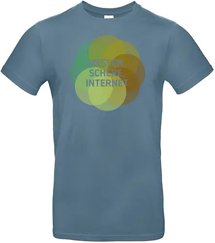 Messer Schere Internet - Standard T-Shirt