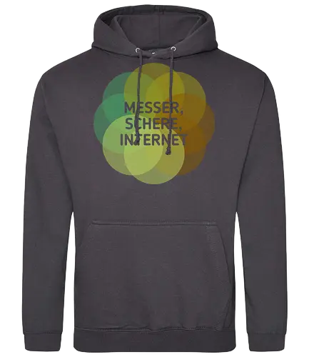 Messer Schere Internet - Standard Hoodie