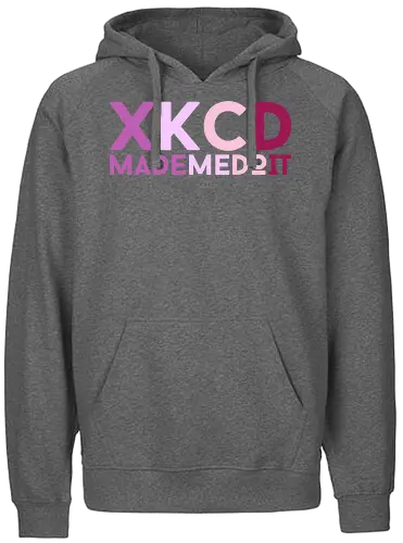 xkcd made me do it - Fairtrade Hoodie