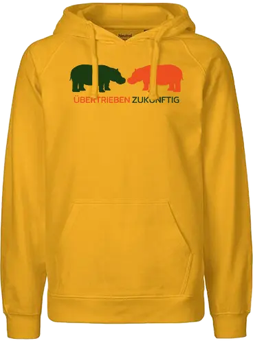 Übertrieben zukünftig - Fairtrade Hoodie