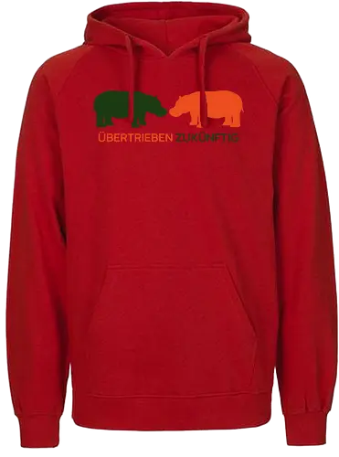 Übertrieben zukünftig - Fairtrade Hoodie