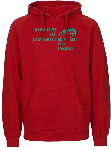 Keine Lust auf Lässigkeit! - Fairtrade Hoodie