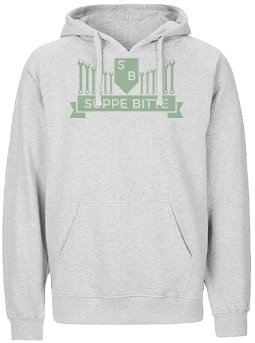 Suppe bitte - Fairtrade Hoodie