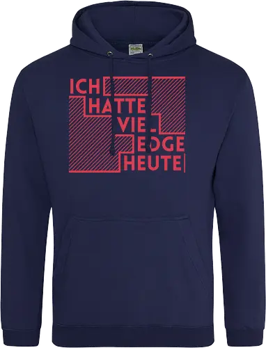 Ich hatte viel Edge heute