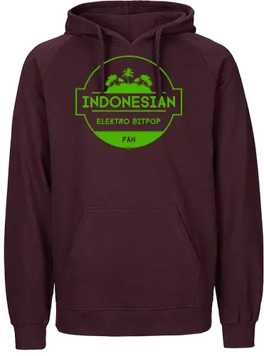 Indonesian Elektro Bitpop Fan - Fairtrade Hoodie
