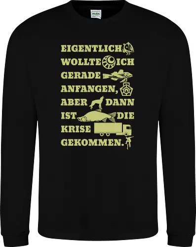 Eigentlich wollte ich gerade anfangen