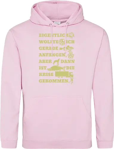 Eigentlich wollte ich gerade anfangen