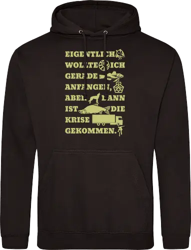 Eigentlich wollte ich gerade anfangen
