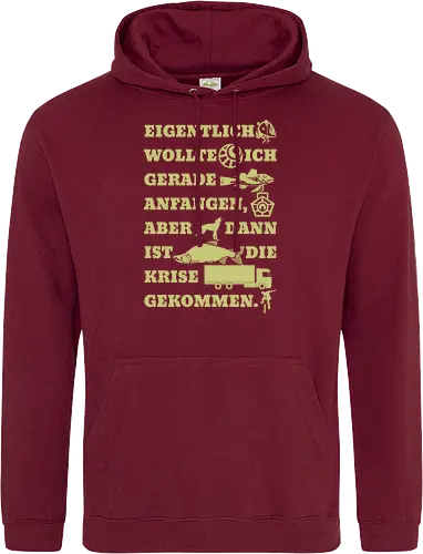 Eigentlich wollte ich gerade anfangen