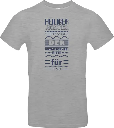 Heiliger Johannes, Schutzpatron der Philosophie