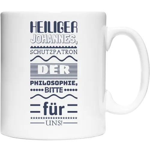 Heiliger Johannes, Schutzpatron der Philosophie