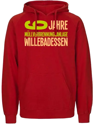 Müllverbrennungsanlage Willebadessen - Fairtrade Hoodie