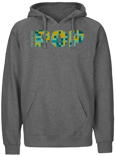 Herpes ist Pop - Fairtrade Hoodie