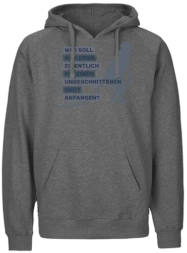 Ungeschnittenes Brot - Fairtrade Hoodie