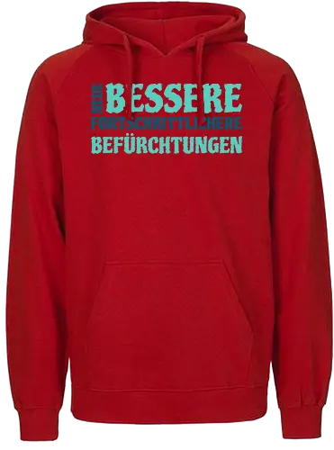Neue Befürchtungen - Fairtrade Hoodie