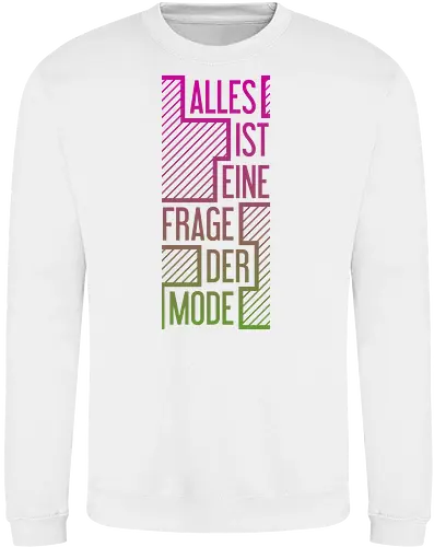 Alles ist eine Frage der Mode