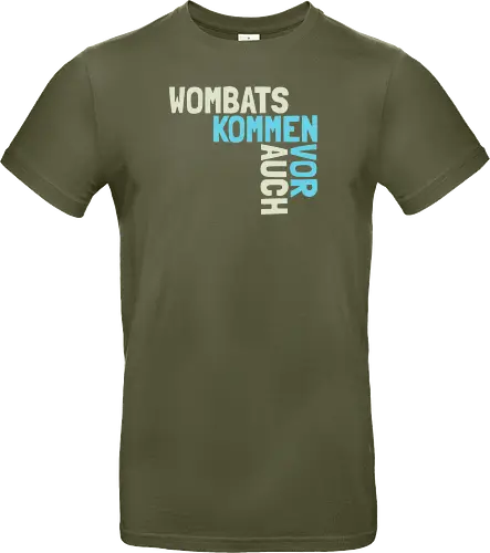 Wombats kommen auch vor