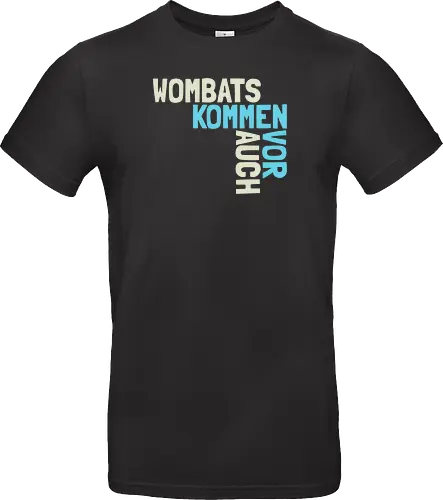 Wombats kommen auch vor