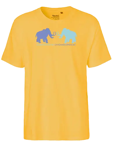 Elektronische Umgangssprache - Fairtrade T-Shirt