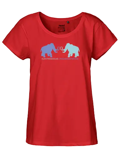 Elektronische Umgangssprache - Fairtrade Girl Shirt