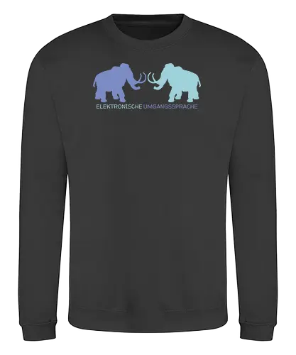 Elektronische Umgangssprache - Sweatshirt