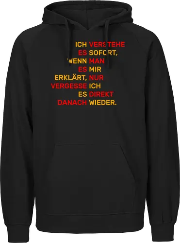 Ich verstehe es sofort
