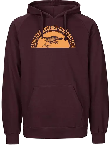 Peinliche Angeber-Binärdateien - Fairtrade Hoodie