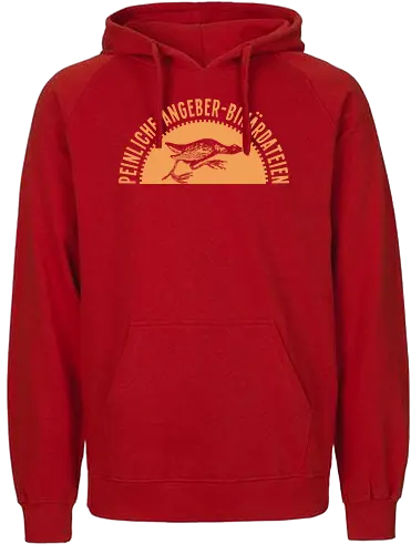 Peinliche Angeber-Binärdateien - Fairtrade Hoodie