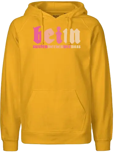 beim surfen werden wir nass - Fairtrade Hoodie