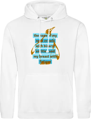 The nape of my neck crawls