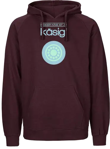 Käsiger Käse ist zu käsig! - Fairtrade Hoodie