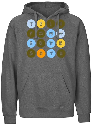 Telefonwertkarte - Fairtrade Hoodie