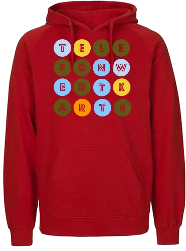 Telefonwertkarte - Fairtrade Hoodie