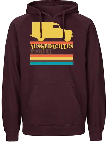 Ausgedachtes T-Shirt - Fairtrade Hoodie