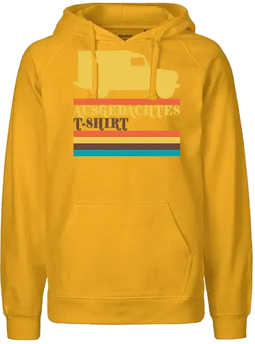 Ausgedachtes T-Shirt - Fairtrade Hoodie