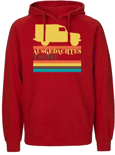 Ausgedachtes T-Shirt - Fairtrade Hoodie