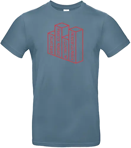 Realistic design slogan in tightly kerned Bodoni - Standard T-Shirt